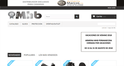 Desktop Screenshot of mhbcanarias.com